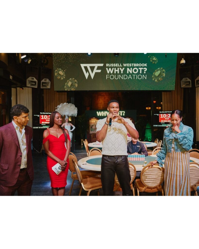 Russell Westbrook Opens Up About 5th Annual Why Not? Foundation Poker Night